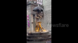Artistic Fountain Sculpture in Jiaxing, China