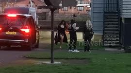Chloe Ferry arrives at the screening of Celebrity Ex On The Beach