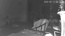 Pet dog alerts family to fire tearing through their house