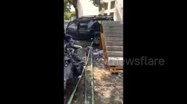 Vehicle rampages through campus, injuring students in eastern China