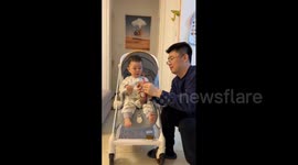 Dad Tricks Baby with Medicine Disguised as Bubble Tea in Hebei, China