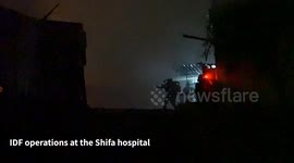 Israeli Forces Take Down Hamas Members in Shifa Hospital in Gaza