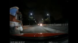 Accident: Unfortunate Road Incident Occurs When Two Bikers Collide Into Each Other