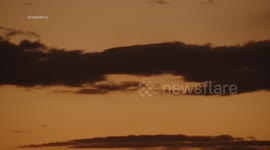 SpaceX Starlink Launch Seen from Simi Valley, LA, USA