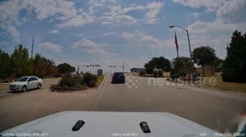 Reckless Driving: SUV Runs Red Light Causing a Bad Road Incident