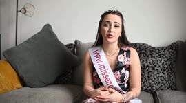 Woman bullied over her height becomes Britain's shortest beauty queen - at 4ft 10ins