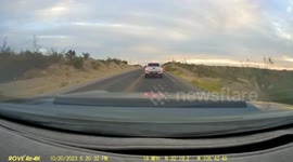 Accident: White SUV Smashes Into a Tocoma On Highway