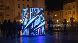 Festival of Lights kicks off in Zagreb