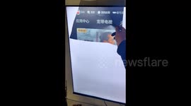 Chinese woman mistakenly removes polarising film during cleaning, resulting in TV blackout