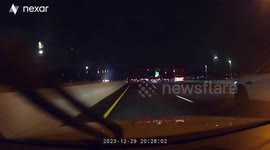 Close Call: Speeding Vehicle Puts Multiple Cars On Highway In Danger