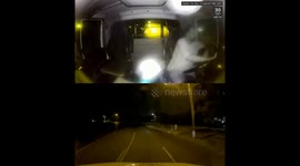Accident: Vehicle Turns Round The Corner and Suffers Head On Collision With Truck