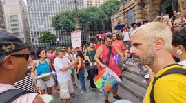 Act against dismantle of culture in Sao Paulo, Brazil