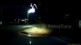 Crash: Drunk Driver Head On Collides With a Oncoming Vehicle