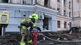At least 13 injured in Russia's missile attack on Ukrainian capital