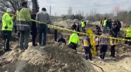 2 killed in ground collapse at high-speed railway construction in NW Türkiye: media