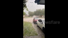 US: Severe Thunderstorm Slams Parts Of Texas, Bringing Intense Hail 3