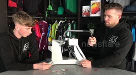Shop selling St George’s Cross iron-on transfers so fans can cover new England kit's flag