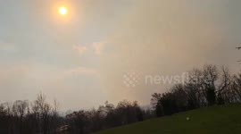 US: Multiple Wildfires Continue To Rage In Virginia, Including One In Shenandoah National Park