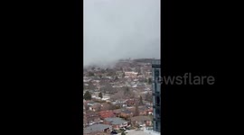 Canada: Winter Storm Hits Ontario, Bringing Snow Squalls On First Day Of Spring 2