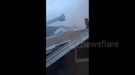 US: 1 Injured After 4-Alarm Fire Tears Through Homes In Kensington, Brooklyn 2