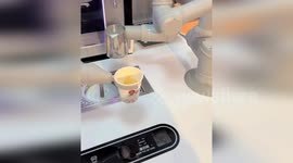 Robotic barista masters latte art with stunning swan designs
