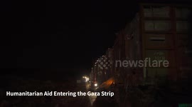 Israeli Defense Forces Facilitate Passage of Humanitarian Aid into Gaza Strip