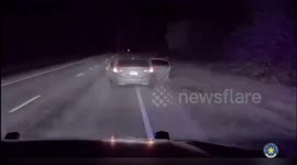 High-Speed Pursuit for Human Smuggler Unfolds in Kinney County, USA
