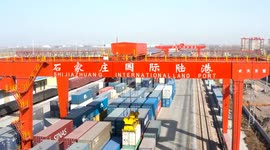 China-Europe freight train service connects northern Chinese city, Serbia