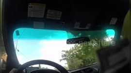 Police Save Elderly Man from Burning Home in Tampa, FL, USA