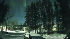 Canada: Stunning Aurora Borealis Over Manitoba’s Night Sky 2