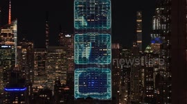 Empire State Building in NY, USA Transforms into Star Wars Wonderland for Fans