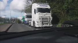 Cookstown Tuck Run Today - Never Seen So Many Trucks In My Life