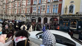 Energy Embargo for Palestine at the British Museum in London