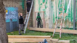 Was Banksy spotted at his own mural?