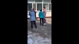 Injured roe deer seeks help at children's clinic in Russia