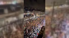People rally for Gaza in Amman, Jordan