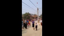 Traditional Cloth Ball Festival draws hundreds for good luck in Son La, Vietnam