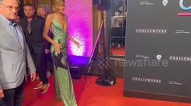 Zendaya arrives on the red carpet for the Australian Premiere of Challengers in Sydney, Australia