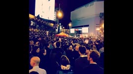 Remembering Prince street party in front of First Avenue nightclub