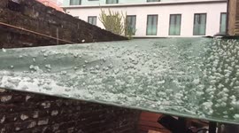 London Hail 25/04/2016