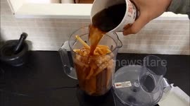 Man blends entire McDonald's meal for friend's birthday