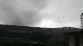 Powerful tornado damages buildings and injures six in southern China