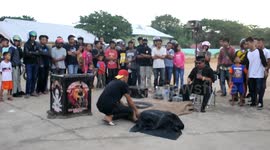Man in The Sack Attraction