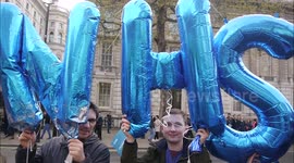 Jeremy Corbyn, Vivienne Westwood and Owen Jones at junior doctors' strike