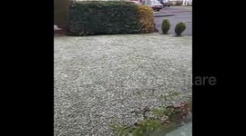 Snow in the UK in April