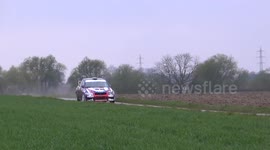 Spin rallye de Wallonie Vanden Abeele - Vandemoortele (Mitsubishi)