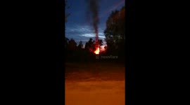 Fire in Forest