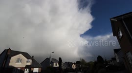 Beautiful storm cell engulfs Cookstown