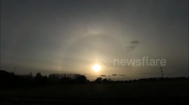 22° Halo with Colourful supralateral and infralateral arcs 30/04/2016