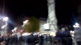 What Leicester city centre looked like after Leicester City FC won the Premier League